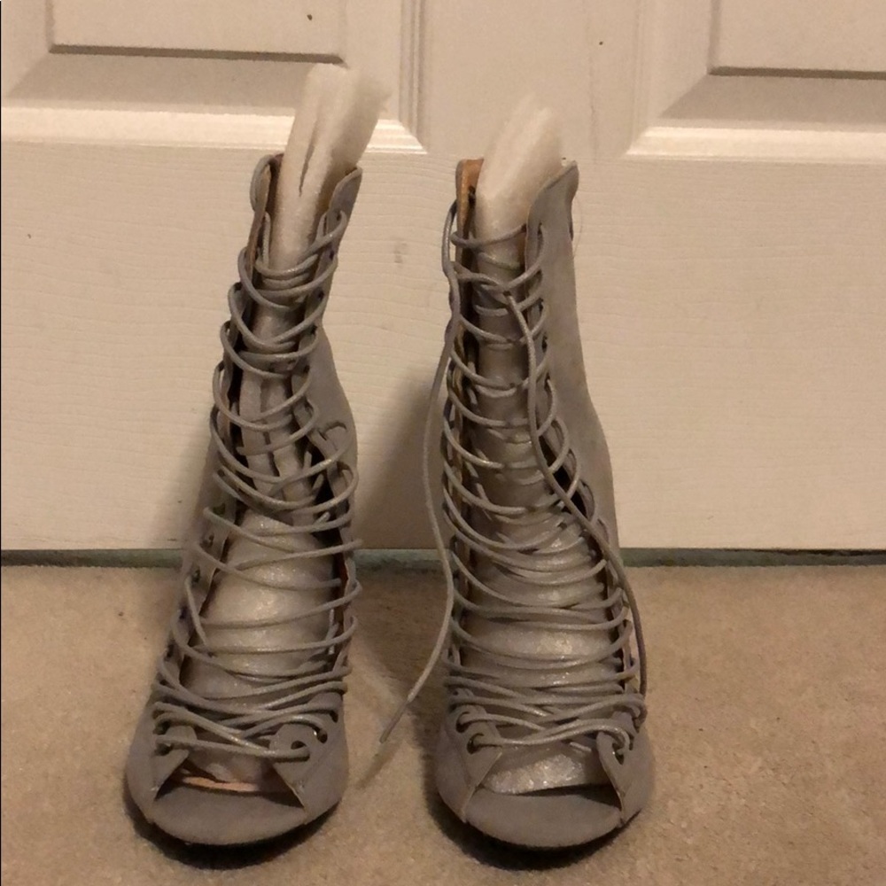 Grey Booties